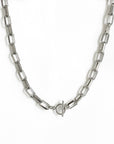 Knox Silver T Bar Necklace