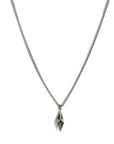 Saint Silver Abstract Pendant Necklace